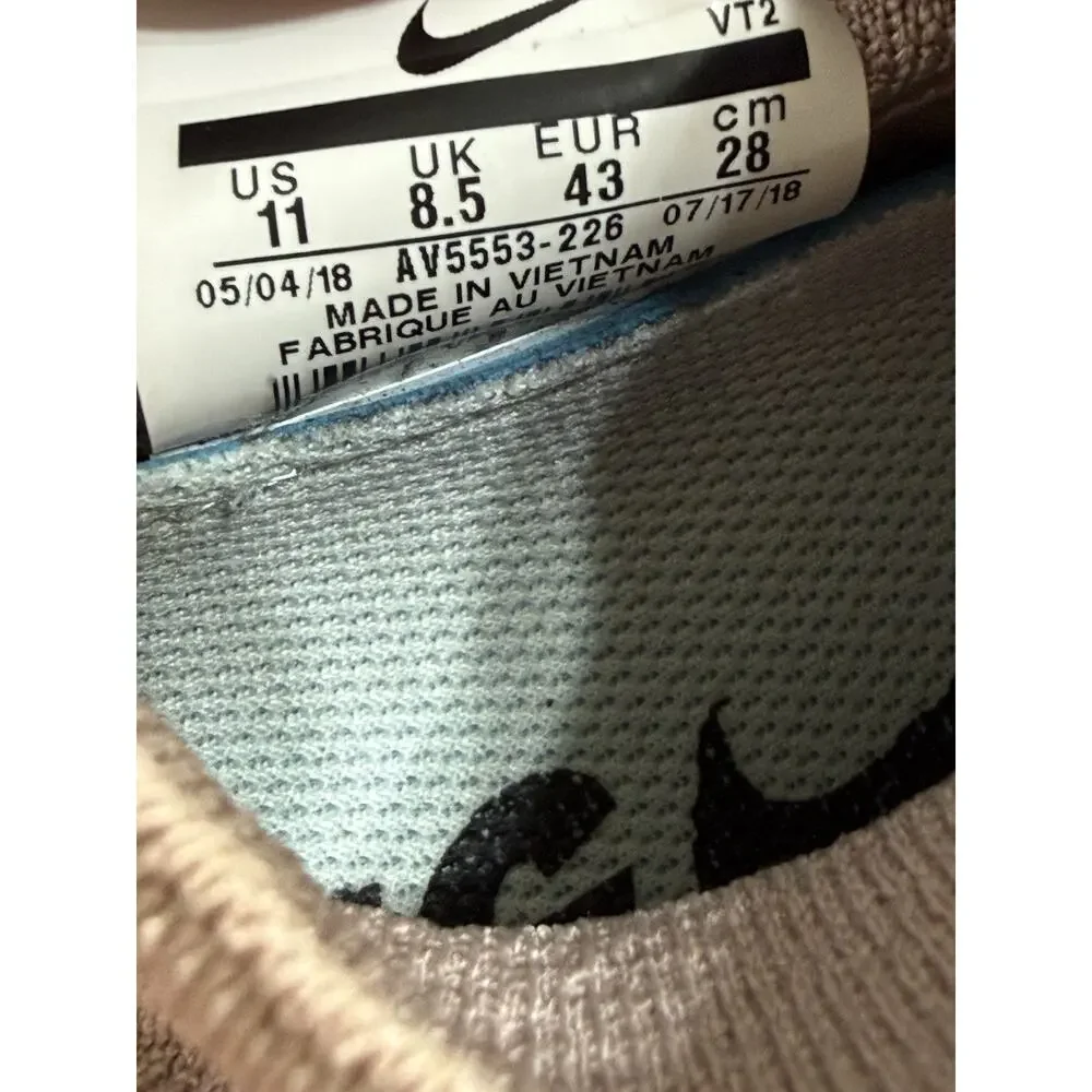 Nike Rise React Flyknit Smokey Mauve Womens Size 11 Running Shoes AV5553-226